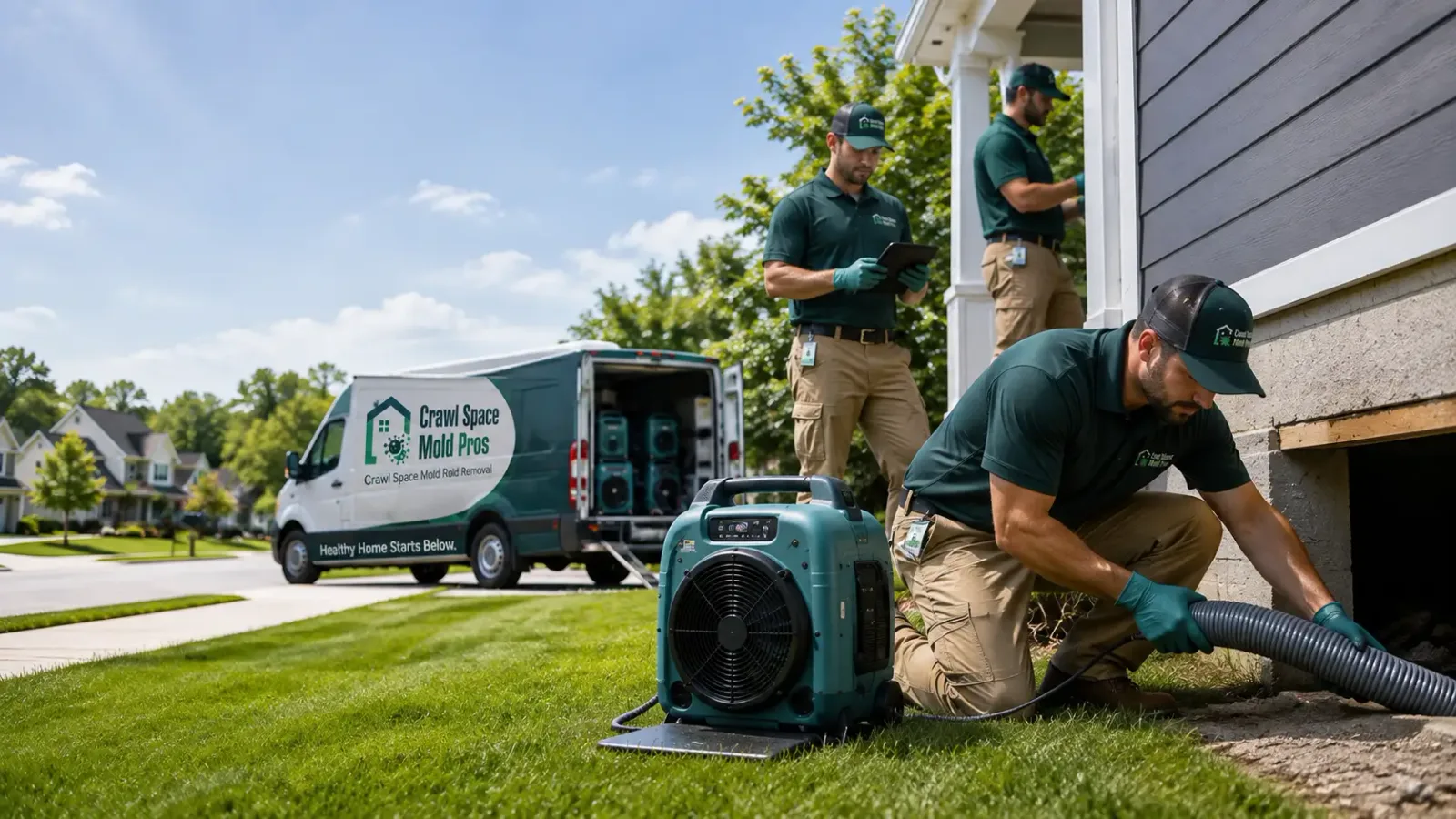 Crawl Space Mold Removal in Fairless Hills, PA